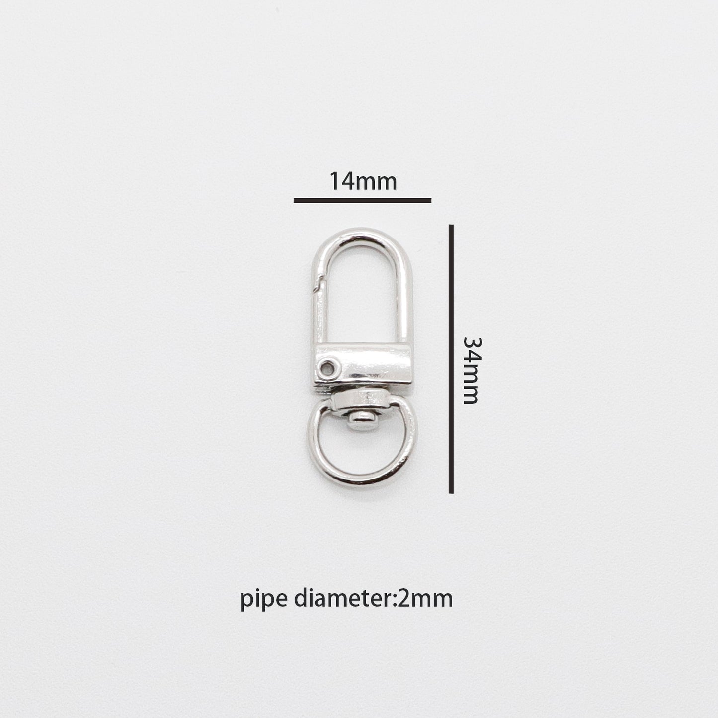 New Alloy Lobster Clasp Keychain – DIY Key Ring Supplies