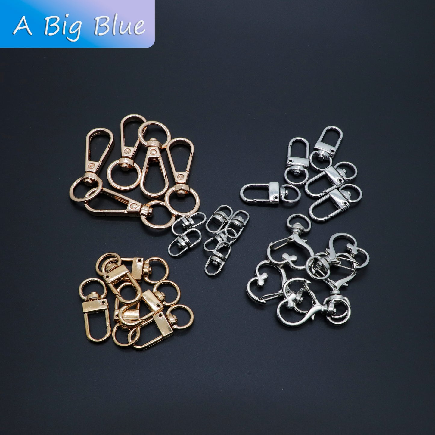 New Alloy Lobster Clasp Keychain – DIY Key Ring Supplies