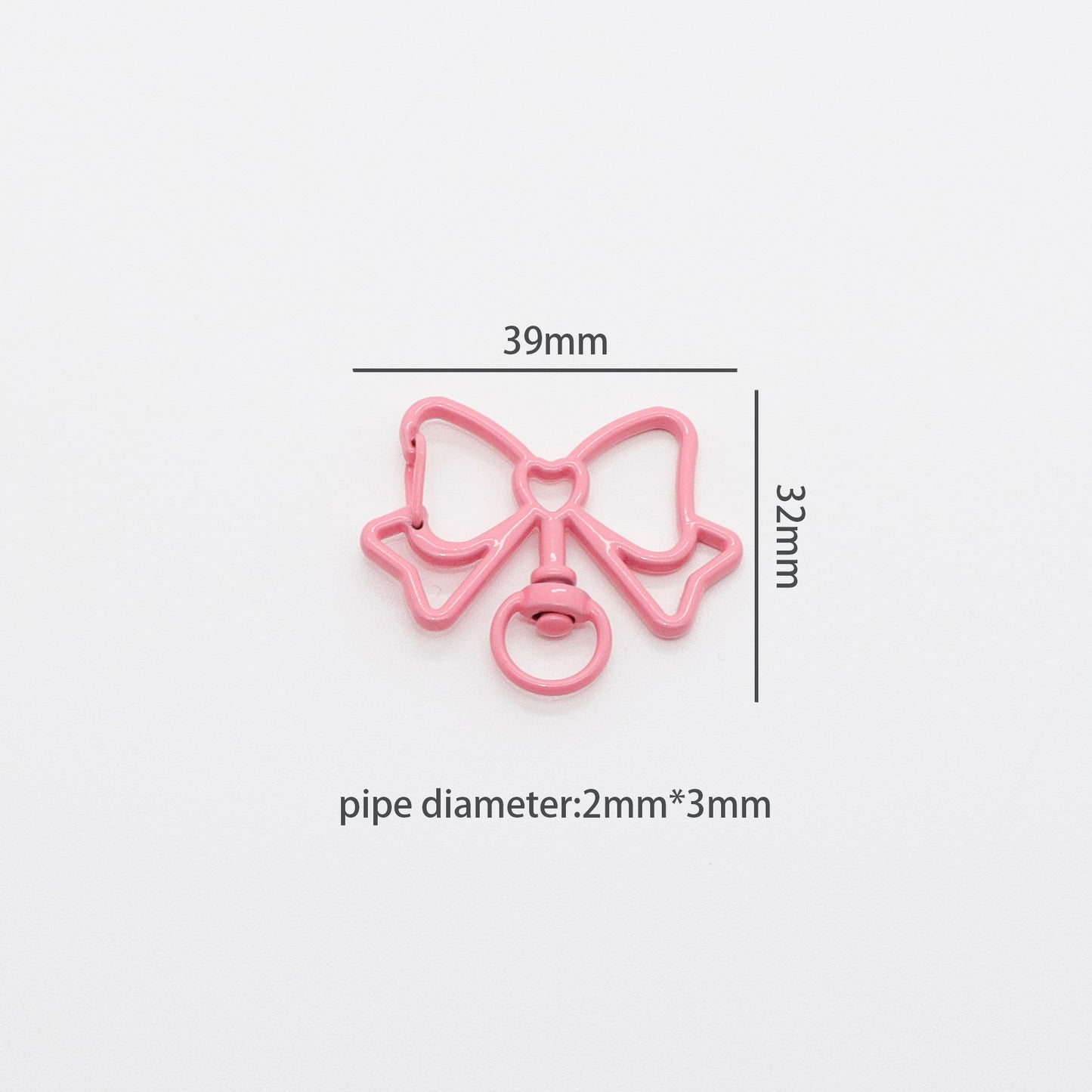 DIY Keychain Lobster Clasps with Colorful Spring Jump Rings – Single Loops for Craft and Jewelry Making