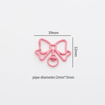 DIY Keychain Lobster Clasps with Colorful Spring Jump Rings – Single Loops for Craft and Jewelry Making