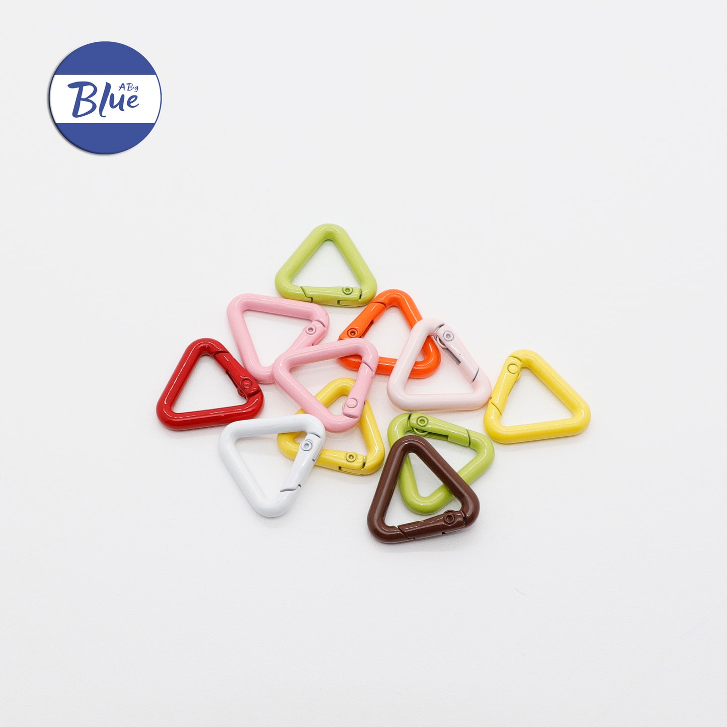 DIY Keychain Lobster Clasps with Colorful Spring Jump Rings – Single Loops for Craft and Jewelry Making