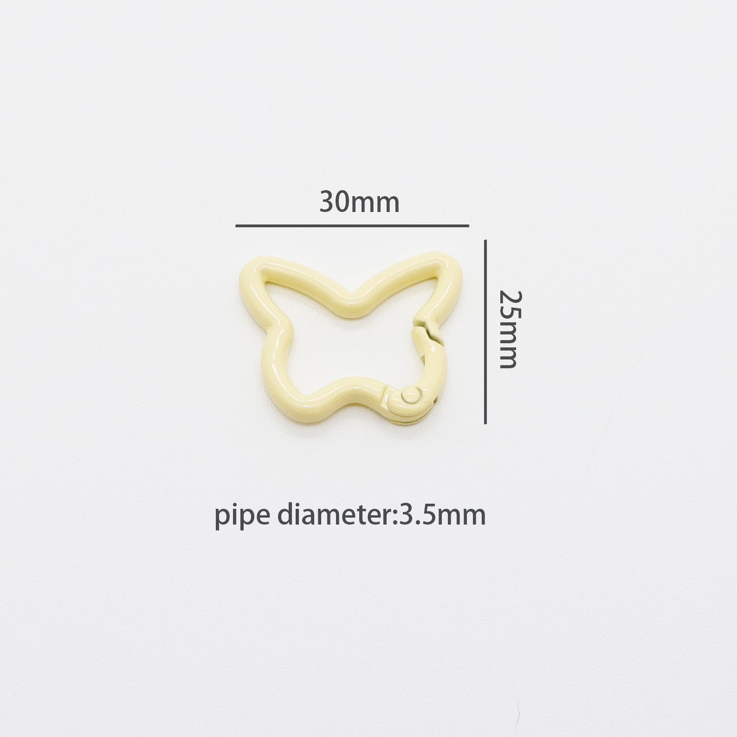 DIY Keychain Lobster Clasps with Colorful Spring Jump Rings – Single Loops for Craft and Jewelry Making