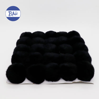 Cute Plush Pom-Pom DIY Keychain – Handmade Fluffy Ball Ornament for Bags, Phones & More