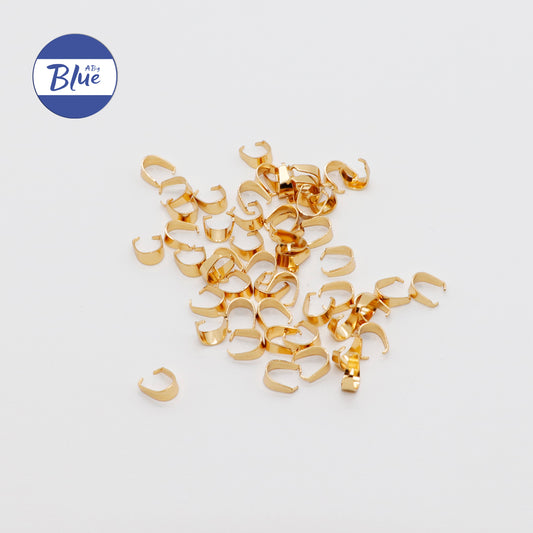 Toggle Clasp with Lobster Lock – Open/Close Peanut-Shaped Pendant Holder for Necklace, Jade Plaque & DIY Jewelry Making – Electroplated Iron Craft Findings