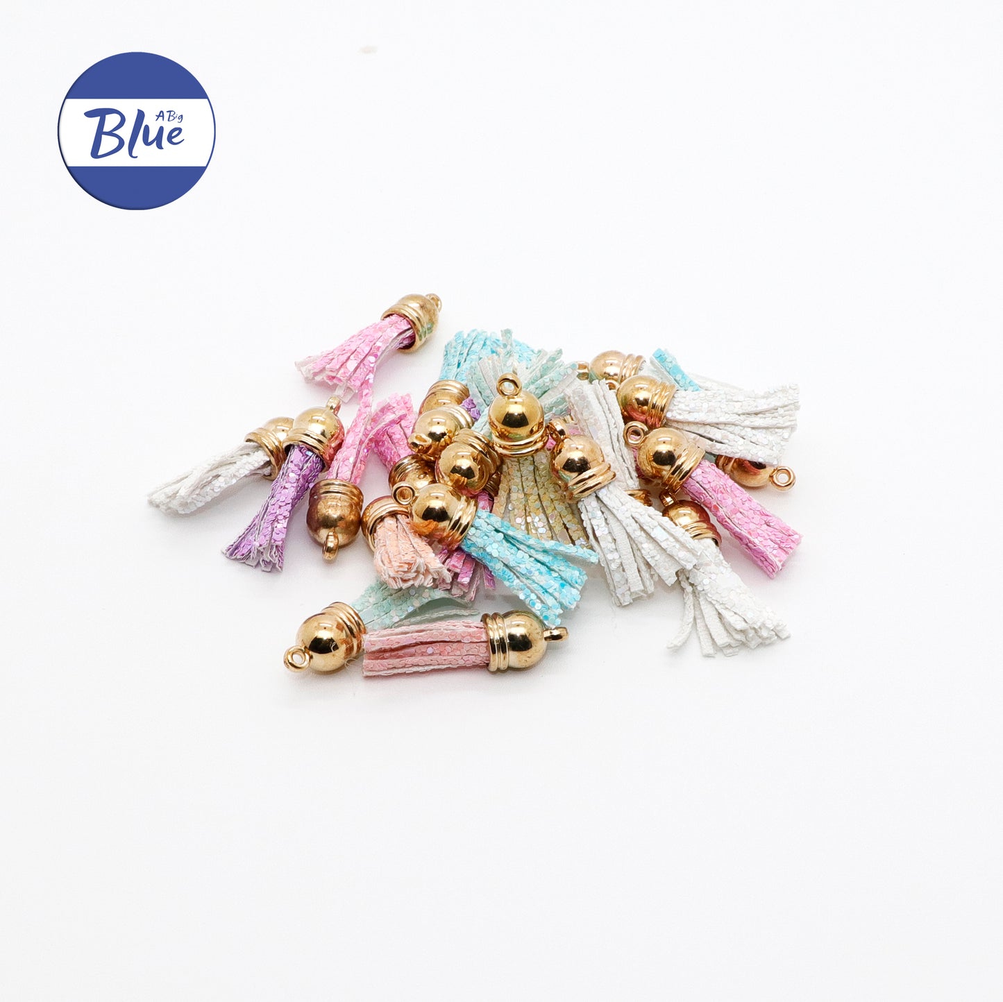 Leather Tassel Pendant – Small DIY Craft Accessory for Earrings, Jewelry, Bags, Keychains, and Handmade Decorative Trims