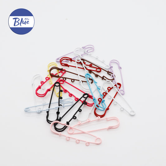 Dopamine Colorful Enamel Safety Pin Clips – Decorative Metal Pins for Clothing, DIY Jewelry Accessories, Bag Charms & Fashion Craft Supplies
